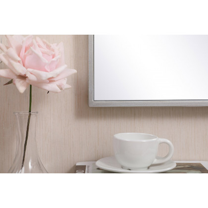 Elegant Wall Mirror - Silver, L 28" (MR41428S)