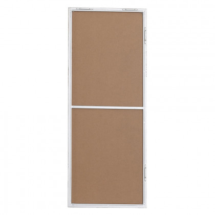 Elegant Wall Mirror - Silver, L 14" (MR41436S)