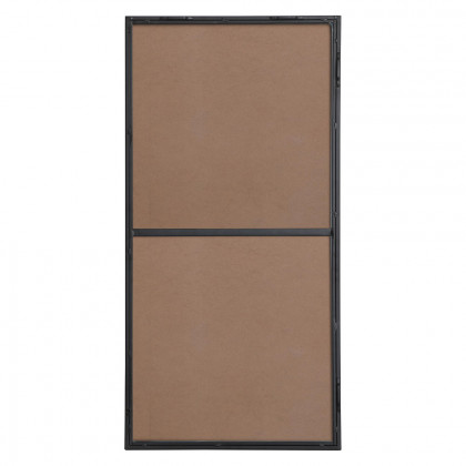 Elegant Wall Mirror - Black, L 18" (MR41836BK)