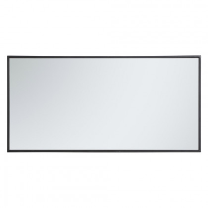 Elegant Wall Mirror - Black, L 18" (MR41836BK)