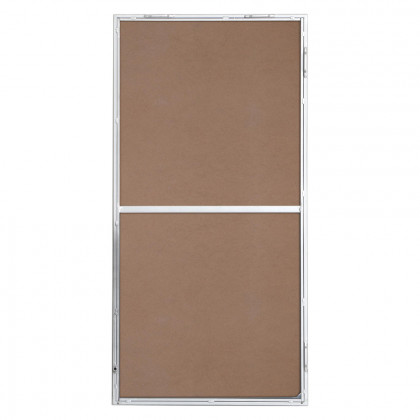 Elegant Wall Mirror - Silver, L 18" (MR41836S)