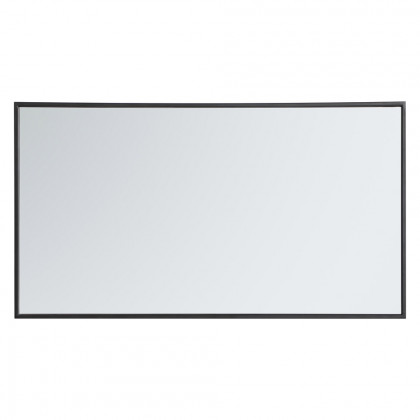 Elegant Wall Mirror - Black, L 20" (MR42036BK)