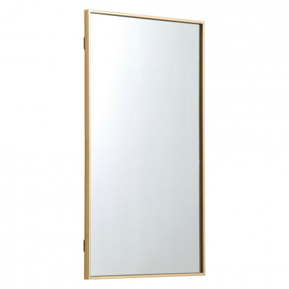 Elegant Wall Mirror - Brass, L 20" (MR42036BR)