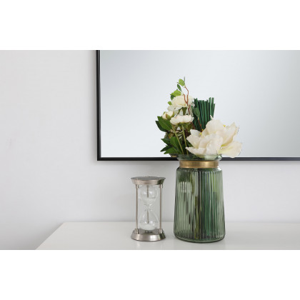 Elegant Wall Mirror - Black, L 24" (MR42460BK)