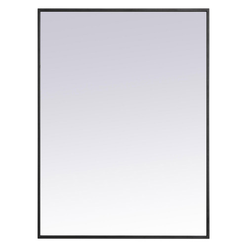 Elegant Wall Mirror - Black, L 36" (MR42736BK)