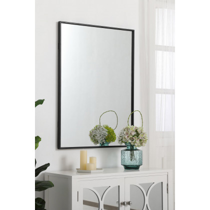 Elegant Wall Mirror - Black, L 36" (MR42736BK)