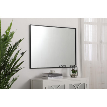 Elegant Wall Mirror - Black, L 36" (MR42736BK)