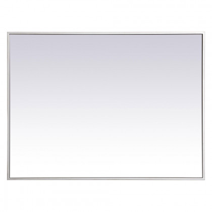 Elegant Wall Mirror - Silver, L 36" (MR42736S)