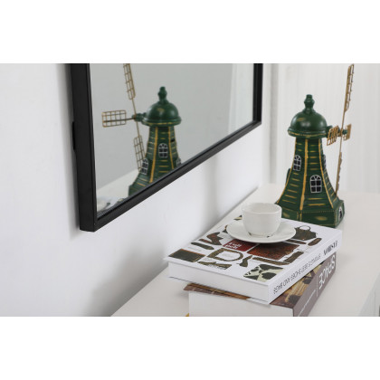 Elegant Wall Mirror - Black, L 36" (MR43036BK)