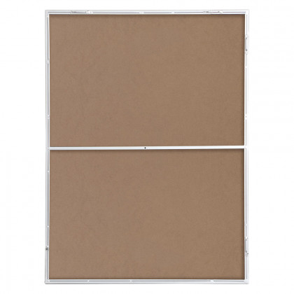 Elegant Wall Mirror - Silver, L 40" (MR43040S)
