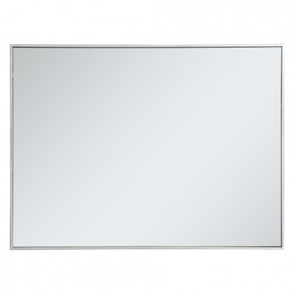Elegant Wall Mirror - Silver, L 40" (MR43040S)
