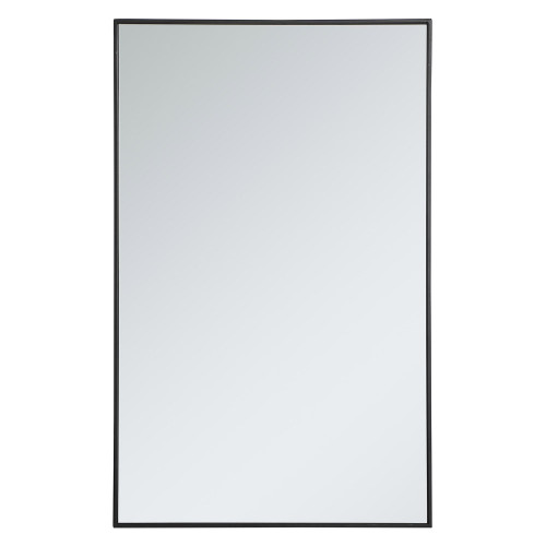 Elegant Wall Mirror - Black, L 48" (MR43048BK)