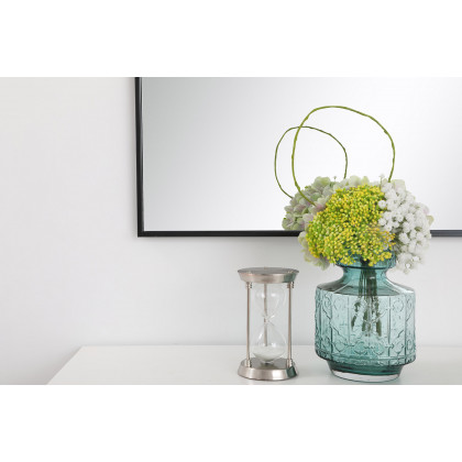 Elegant 30" Metal Frame Rectangle Mirror - Black (MR43060BK)