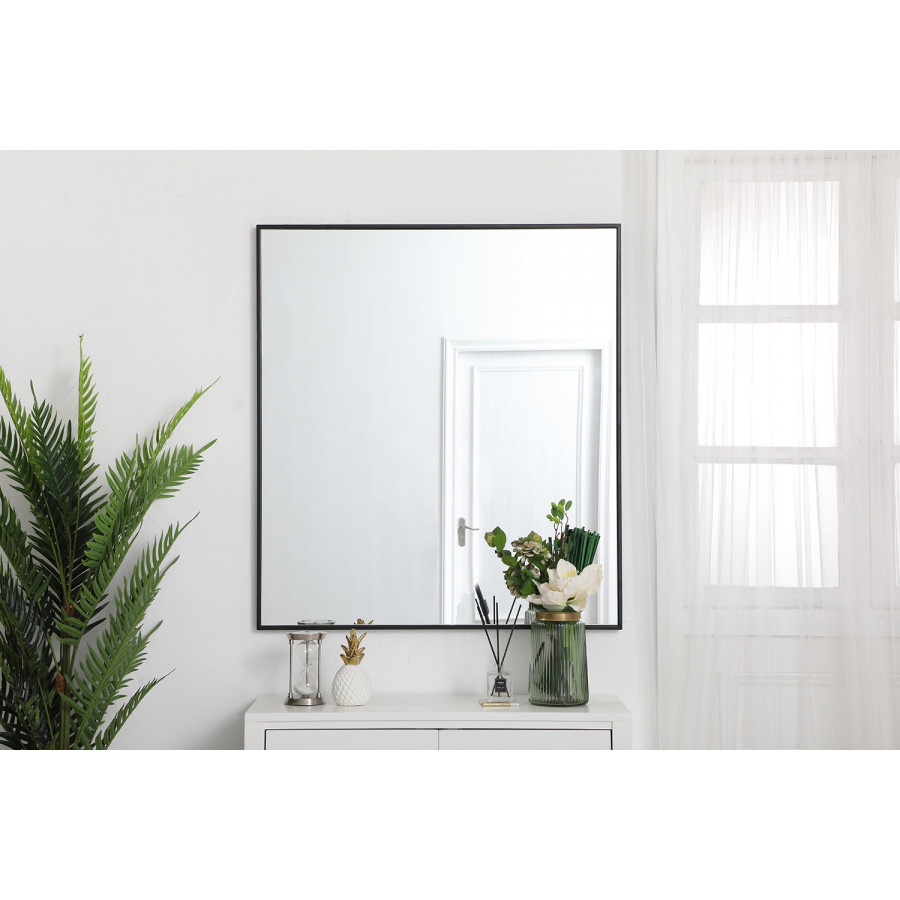 Elegant Wall Mirror - Black, L 40" (MR43640BK)