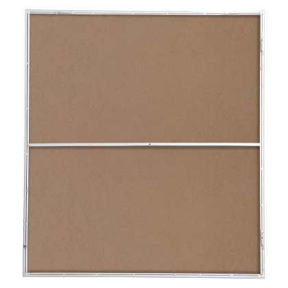 Elegant Wall Mirror - Silver, L 40" (MR43640S)