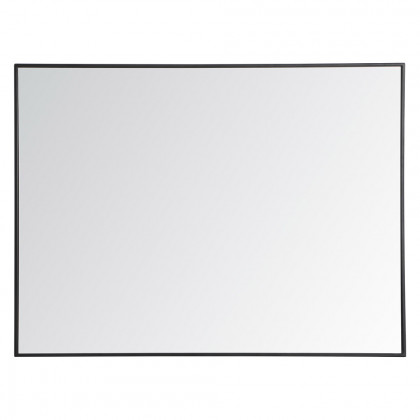 Elegant Wall Mirror - Black, L 48" (MR43648BK)