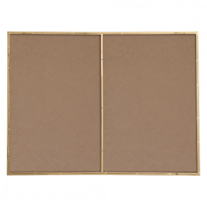 Elegant Wall Mirror - Brass, L 48" (MR43648BR)