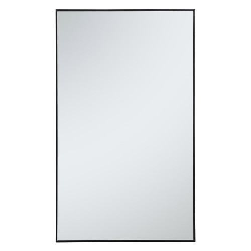 Elegant Wall Mirror - Black, L 60" (MR43660BK)