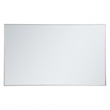 Elegant Wall Mirror - Silver, L 60" (MR43660S)