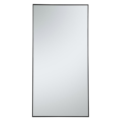 Elegant Wall Mirror - Black, L 72" (MR43672BK)