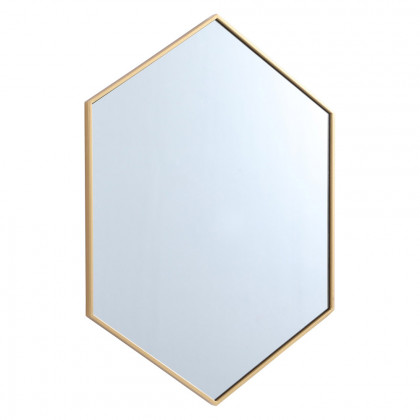 Elegant Wall Mirror - Brass, L 30" (MR4430BR)