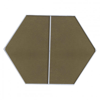 Elegant Wall Mirror - Silver, L 30" (MR4430S)