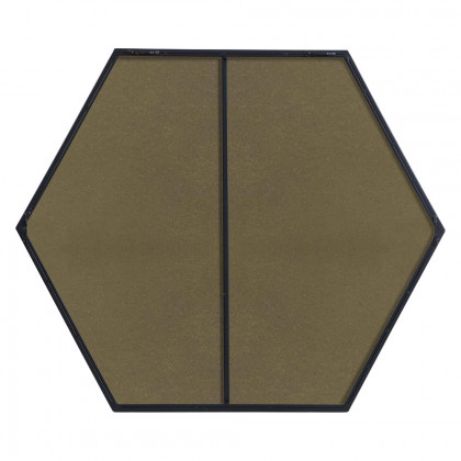 Elegant Wall Mirror - Black, L 38" (MR4538BK)