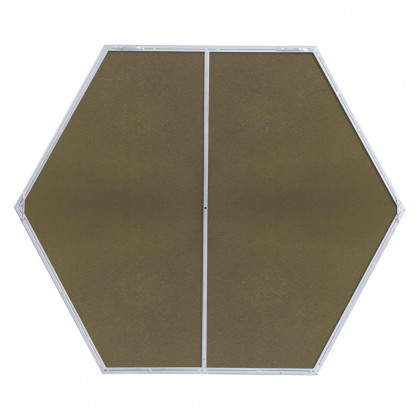 Elegant Wall Mirror - Silver, L 38" (MR4538S)