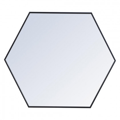 Elegant Wall Mirror - Black, L 41" (MR4541BK)