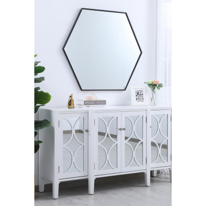 Elegant Wall Mirror - Black, L 41" (MR4541BK)
