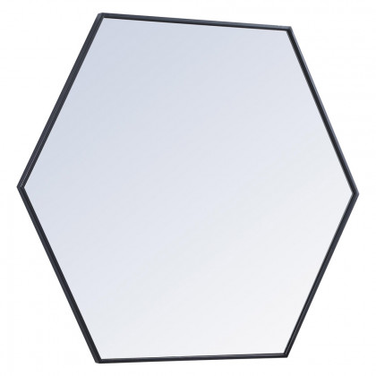 Elegant Wall Mirror - Black, L 41" (MR4541BK)