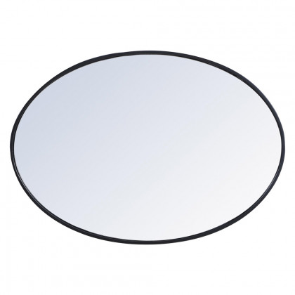 Elegant Wall Mirror - Black, L 34" (MR4624BK)