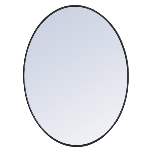 Elegant Wall Mirror - Black, L 40" (MR4630BK)