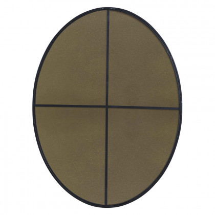 Elegant Wall Mirror - Black, L 40" (MR4630BK)