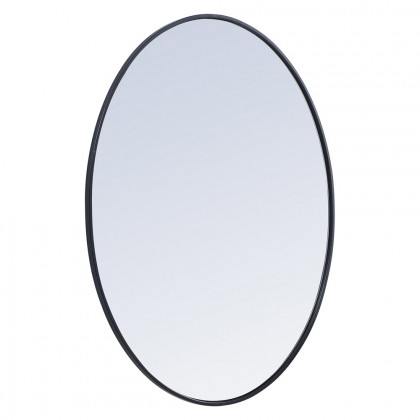 Elegant Wall Mirror - Black, L 40" (MR4630BK)