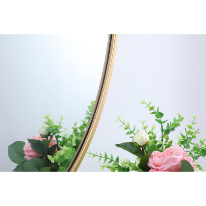 Elegant Wall Mirror - Brass, L 40" (MR4630BR)