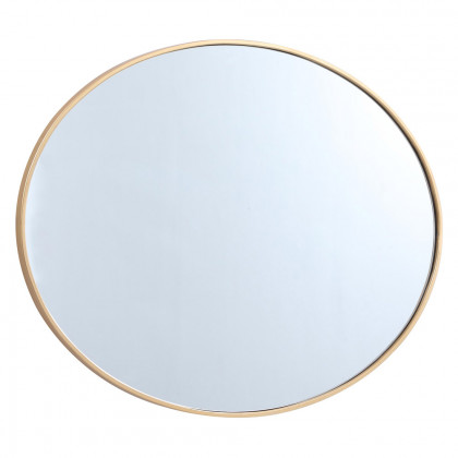 Elegant Wall Mirror - Brass, L 40" (MR4630BR)