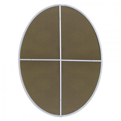 Elegant Wall Mirror - Silver, L 40" (MR4630S)
