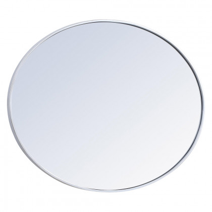 Elegant Wall Mirror - Silver, L 40" (MR4630S)