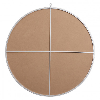 Elegant Wall Mirror - Silver, L 39" (MR4739S)