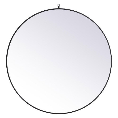 Elegant Wall Mirror - Black, L 45" (MR4745BK)