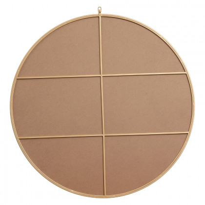 Elegant Wall Mirror - Brass, L 45" (MR4745BR)
