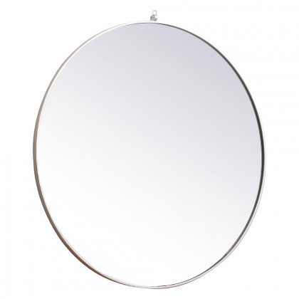 Elegant Wall Mirror - Silver, L 45" (MR4745S)