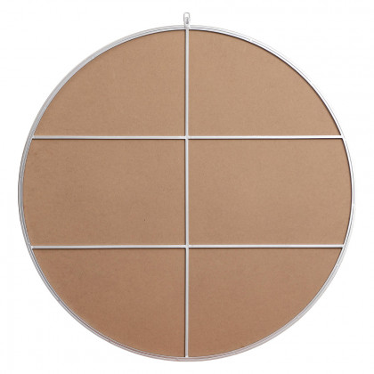 Elegant Wall Mirror - Silver, L 45" (MR4745S)