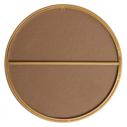 Elegant Wall Mirror - Brass, L 18" (MR4818BR)