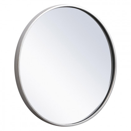 Elegant Wall Mirror - Silver, L 18" (MR4818S)