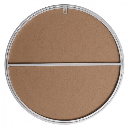 Elegant Wall Mirror - Silver, L 18" (MR4818S)