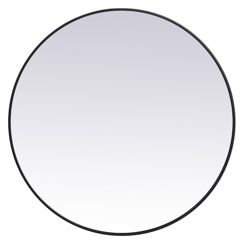 Elegant Wall Mirror - Black, L 39" (MR4839BK)