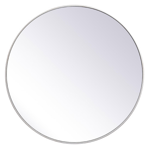 Elegant Wall Mirror - Silver, L 39" (MR4839S)
