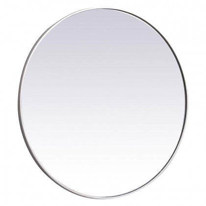 Elegant Wall Mirror - Silver, L 39" (MR4839S)